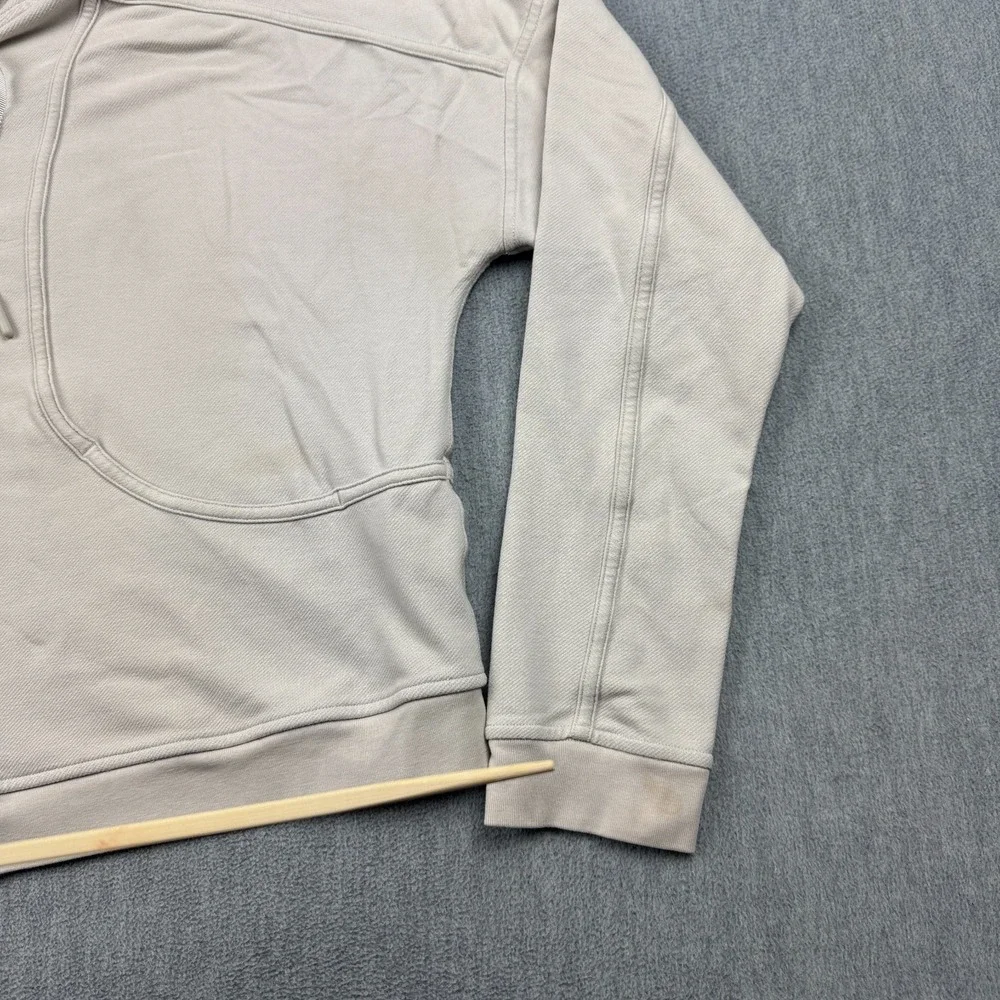 Lululemon Next Move Jacket‎ Hoodie Womens 12 Beige Full Zip Sweatshirt W4APOS